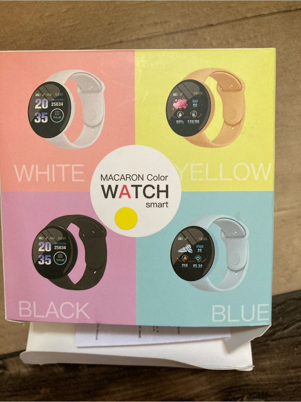 MACARON Color Smart Watch - ORANGE